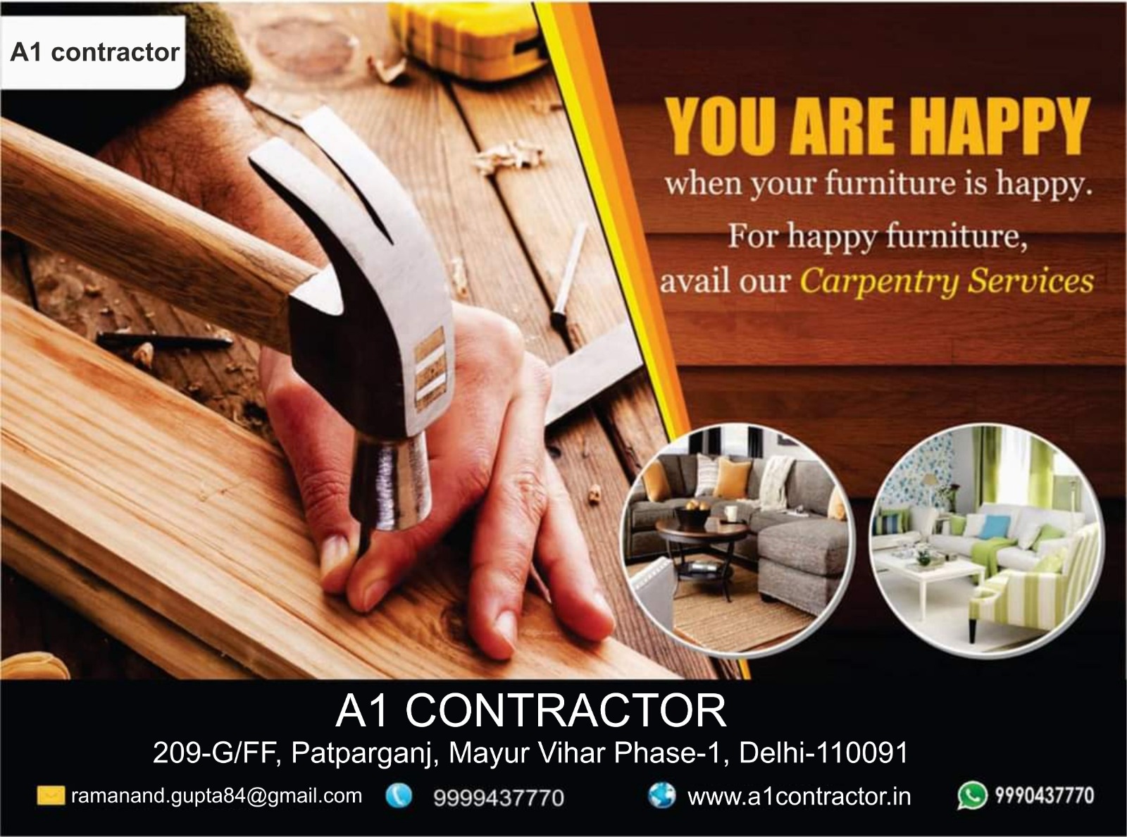A1 Contractor Carpentry Work